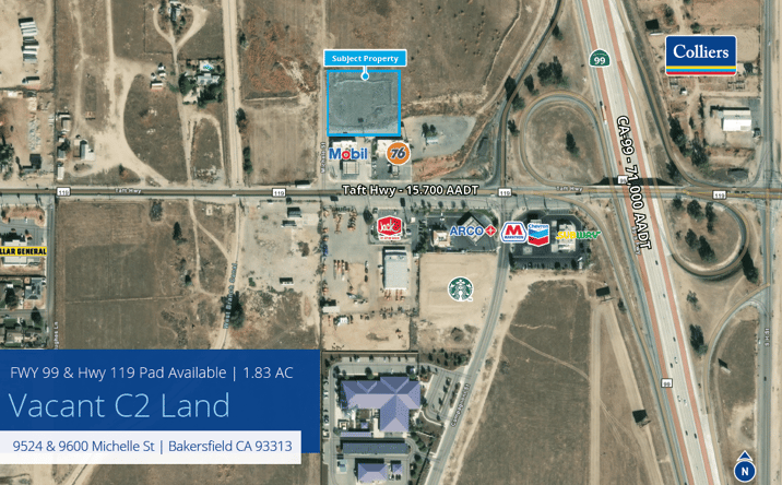 Pictures of Land, Mixed Use, Retail property located at 9524 Michele Street, Bakersfield, CA 93313 for sales - image #1