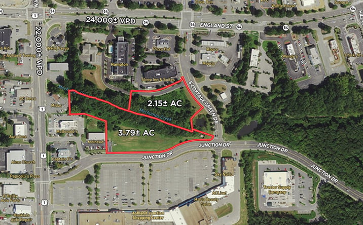 Pictures of Land property located at 143 Junction Dr, Ashland, VA 23005 for sales - image #1