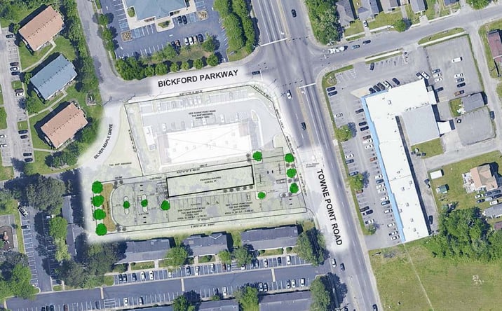 Pictures of Retail, Office property located at 3509 Towne Point Rd, Portsmouth, VA 23703 for sales - image #1