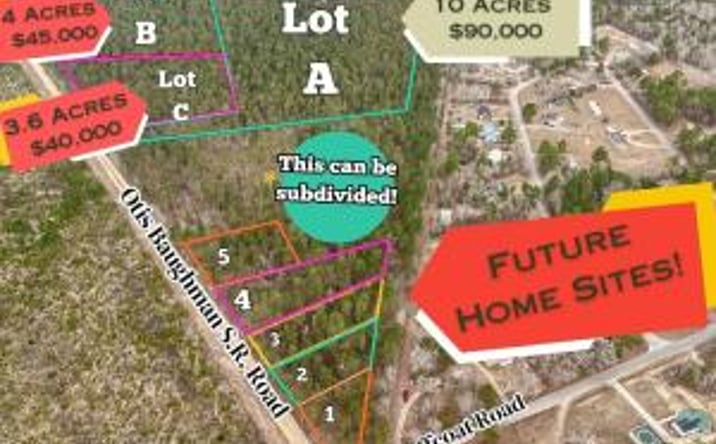 Pictures of Land property located at 002 Otis Baughman S.R Road, Wagener, SC 29164 for sales - image #1