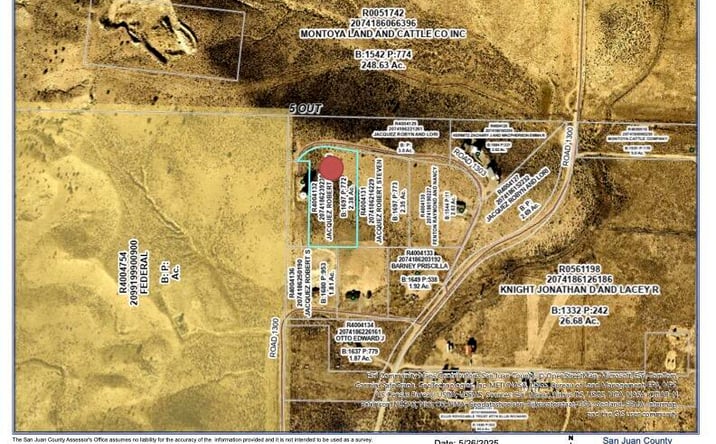 Pictures of Land property located at 1B-1 ROAD 1303, La Plata, NM 87418 for sales - image #1