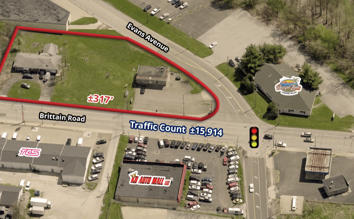 Pictures of Land property located at 1225 Brittain Rd, Akron, OH 44310 for sales - image #1