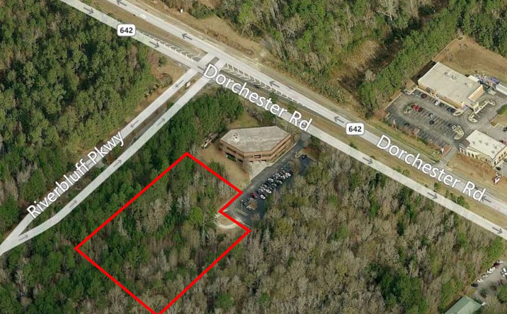 Pictures of Land property located at 8761 Dorchester Road #Land, Summerville, SC 29485 for sales - image #1