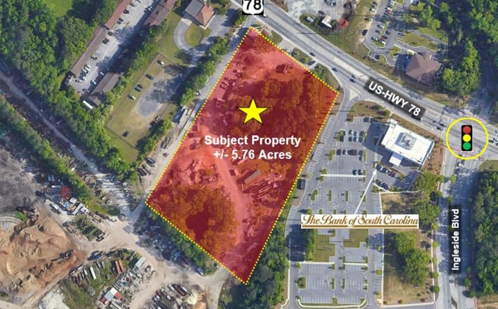 Pictures of Land property located at 9409 Us-Hwy 78, Ladson, SC 29456 for sales - image #1