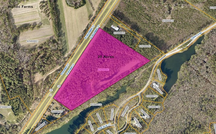 Pictures of Land property located at 4299 N Highway 17, Awendaw, SC 29429 for sales - image #1