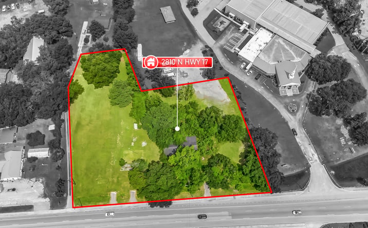 Pictures of Land property located at 2804 N Highway 17, Mount Pleasant, SC 29466 for sales - image #1