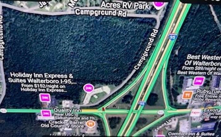 Pictures of Land property located at 1 Campground Road, Walterboro, SC 29488 for sales - image #1
