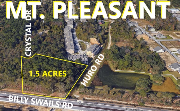 Pictures of Land property located at 0 Crystal Drive, Mount Pleasant, SC 29466 for sales - image #1
