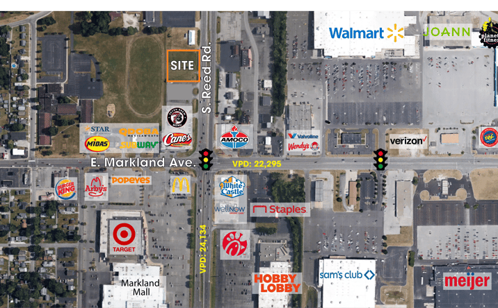 Pictures of Land property located at 715 S Reed Rd, Kokomo, IN 46901 for sales - image #1