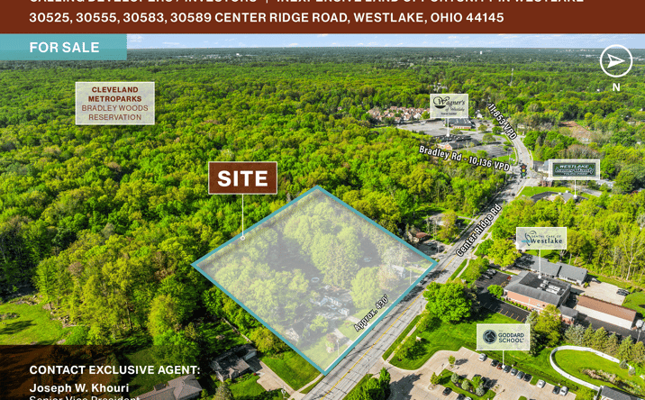 Pictures of Land property located at 30525 Center Ridge Rd, Westlake, OH 44145 for sales - image #1