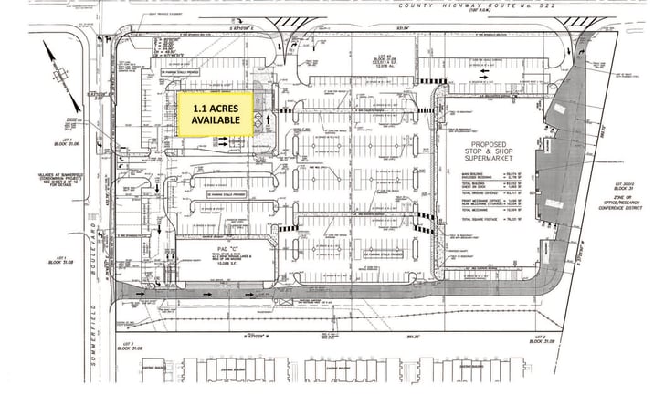 Pictures of Retail, Land property located at Route 522 and Summerfield Blvd, South Brunswick, NJ 08810 for sales - image #1