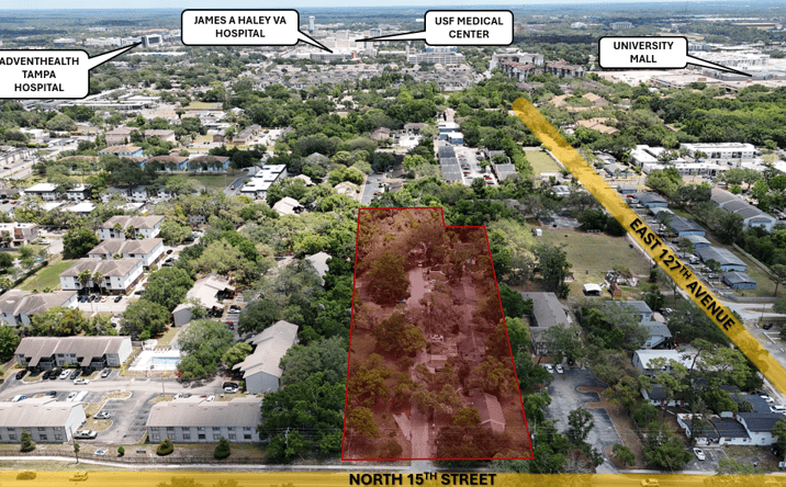 Pictures of Land property located at 1501 E 128th Ave, Tampa, FL 33612 for sales - image #1