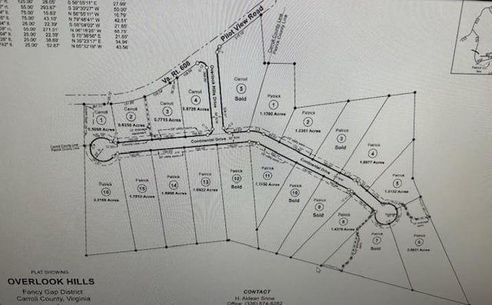 Pictures of Land, Multifamily property located at TBD Continental Drive, Hillsville, VA 24343 for sales - image #1
