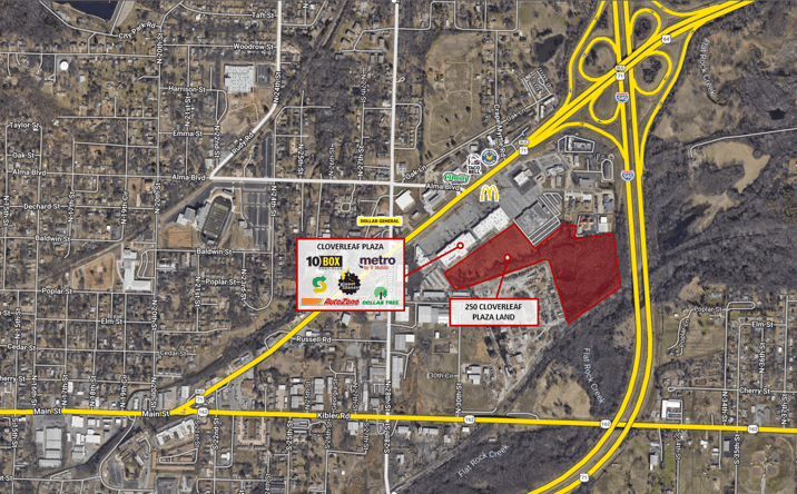 Pictures of Retail property located at 250 Cloverleaf Plaza, Van Buren, AR 72956 for sales - image #1
