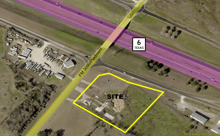 Pictures of Land property located at Hwy & FM 3090, Navasota, TX, Navasota, TX 77868 for sales - image #1