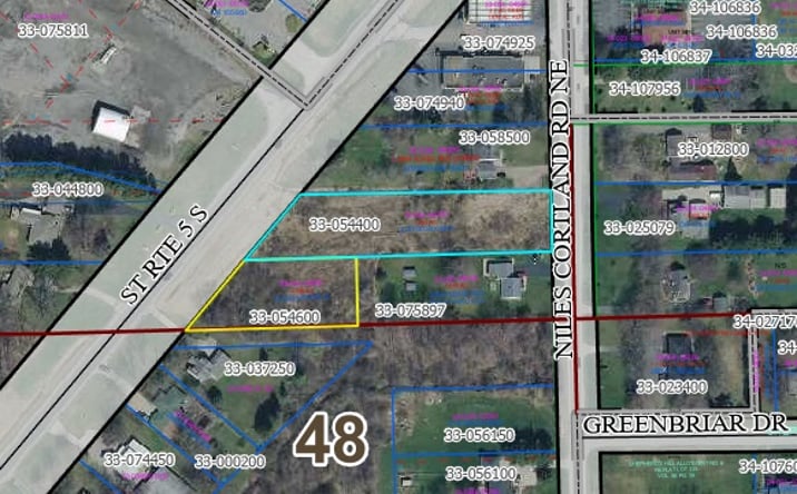 Pictures of Land property located at 0 Niles Cortland Road NE, Cortland, OH 44410 for sales - image #1