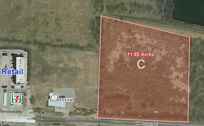 Pictures of Land property located at East of Country Club Road on W. Brown St, Wylie, TX 75098 for sales - image #1