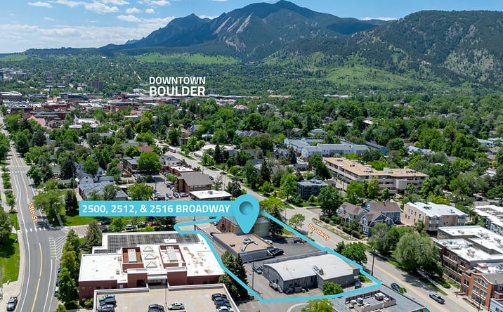 Pictures of Land, Mixed Use property located at 2500, 2512 & 2516 Broadway, Boulder, CO 80304 for sales - image #1