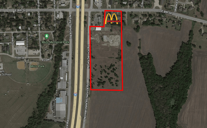 Pictures of Land property located at SEC of I-45 & 8th Street, Ferris, TX 75125 for sales - image #1