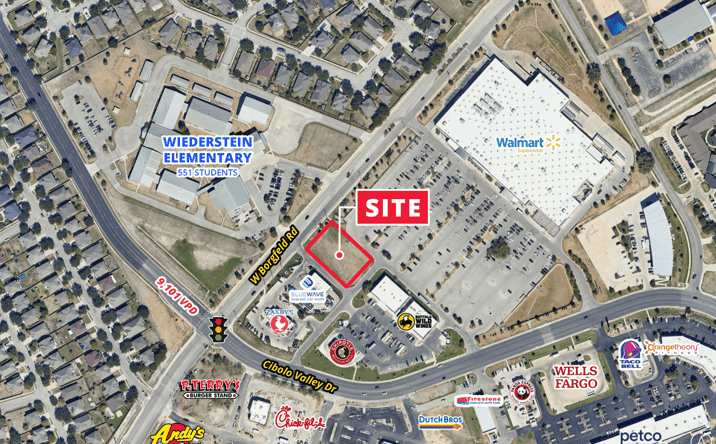 Pictures of Retail, Land property located at 602 Cibolo Valley Dr, Cibolo, TX 78108 for sales - image #1
