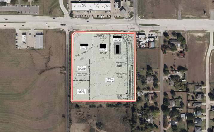 Pictures of Land property located at SWC of S. Hampton Road & Ovilla Road, Glenn Heights, TX 75154 for sales - image #1