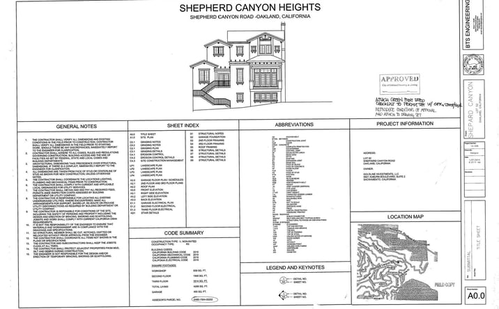Pictures of Land property located at 6340 Shepherd Canyon Road, Oakland, CA 94611 for sales - image #1