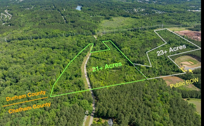 Pictures of Land property located at 6353 Grandale Dr, Durham, NC 27713 for sales - image #1