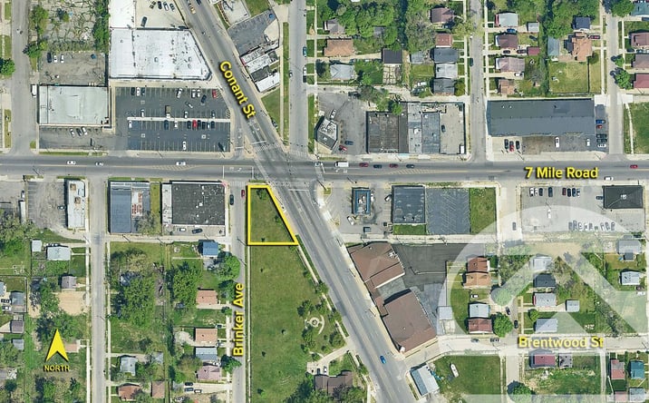 Pictures of Land property located at 2904 E. 7 Mile Rd, Detroit, MI 48234 for sales - image #1