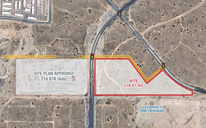 Pictures of Land property located at Paseo del Norte & Unser, Albuquerque, NM 87114 for sales - image #1