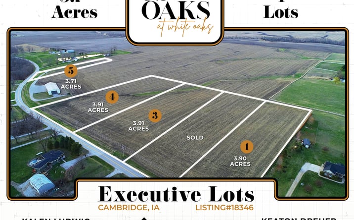 Pictures of Land property located at 3824 NE 150th Ave, Cambridge, IA 50046, 3790 NE 150th Ave, Cambridge, IA 50046 for sales - image #1
