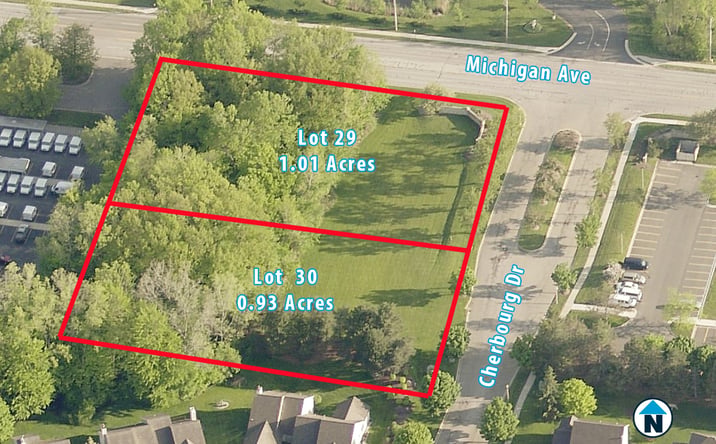 Pictures of Land property located at Cherbourg Drive & Michigan Avenue, Delta Charter Township, MI 48917 for sales - image #1