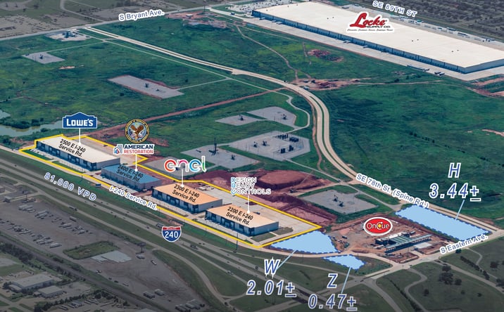 Pictures of Land property located at I-240 & S Eastern Ave., Oklahoma City, OK 73149 for sales - image #1