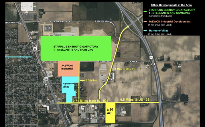 Pictures of Land property located at 1415 County Rd E 200 N, Kokomo, IN 46901 for sales - image #1