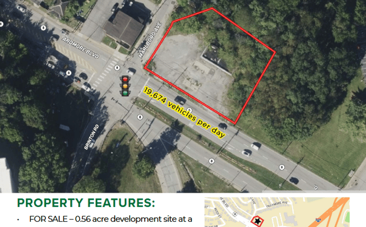 Pictures of Land property located at 480 Ardmore Blvd, Pittsburgh, PA 15221 for sales - image #1