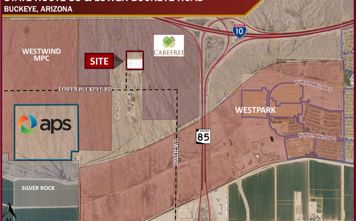 Pictures of Land property located at 0 West Lower Buckeye Road, Buckeye, AZ 85326 for sales - image #1