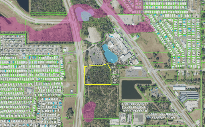 Pictures of Land property located at 16450 N Cleveland Ave, North Fort Myers, FL 33903 for sales - image #1