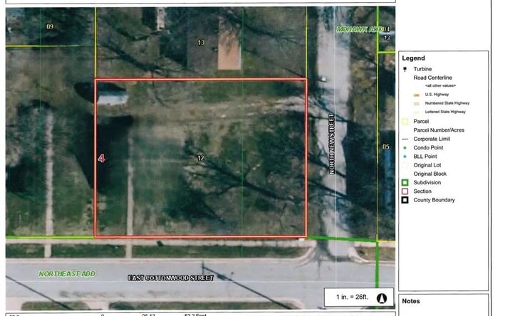 Pictures of Land property located at 611 E Cottonwood St, Kirksville, MO 63501 for sales - image #1