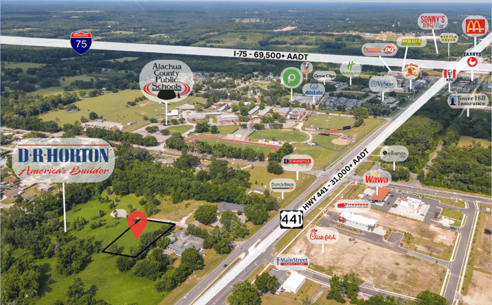 Pictures of Land, Office property located at 16404 NW 174 Dr, Alachua, FL 32615 for sales - image #1