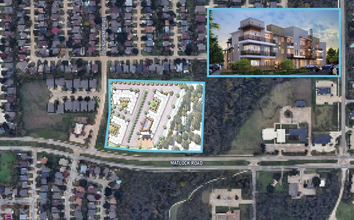Pictures of Land, Multifamily property located at 5800 Matlock Road, Arlington, TX 76018 for sales - image #1