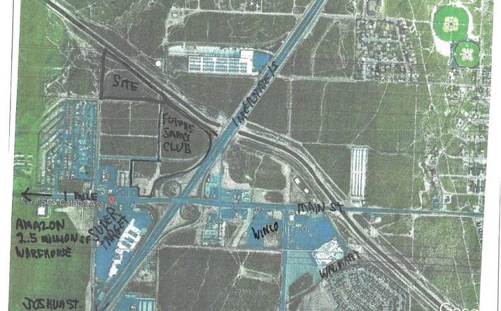Pictures of Land property located at Interstate 15 & Main Street, Hesperia, CA 92345 for sales - image #1