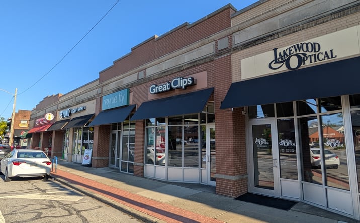 Pictures of Retail property located at 15000 Detroit Ave, Lakewood, OH 44107 for sales - image #1