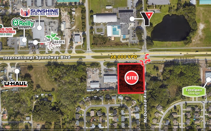 Pictures of Land property located at 780 E International Speedway Blvd, DeLand, FL 32724 for sales - image #1