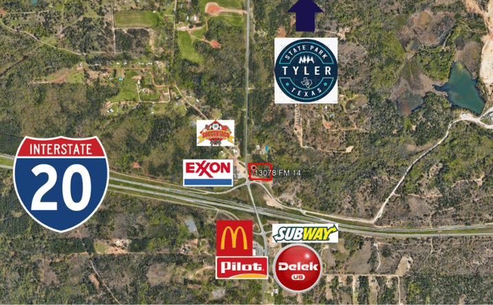 Pictures of Land property located at 13078 FM 14, Tyler, TX, 75706, Tyler, TX 75706 for sales - image #1