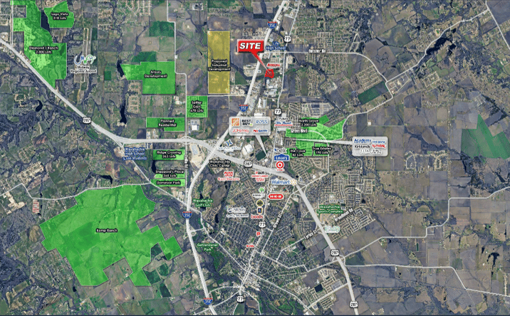 Pictures of Land, Office, Retail property located at 123 Corporate Pkwy, Waxahachie, TX 75165 for sales - image #1