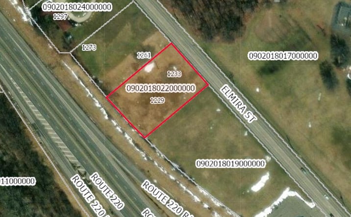 Pictures of Land property located at 1233 Elmira St, Sayre, PA 18840 for sales - image #1