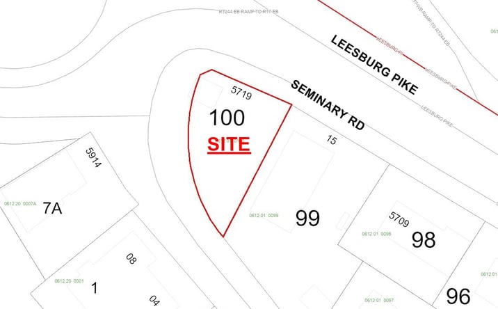 Pictures of Land property located at 5719 Leesburg Pike, Falls Church, VA 22041 for sales - image #1