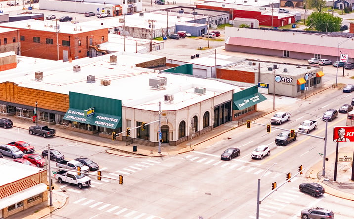 Pictures of Office, Retail property located at 104 E Graham Ave, Pryor, OK 74361 for sales - image #1