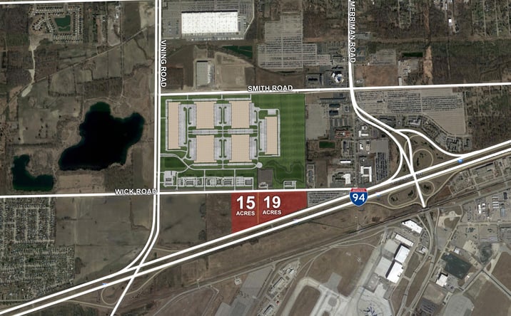 Pictures of Land property located at Wick Rd, Romulus, MI 48174 for sales - image #1