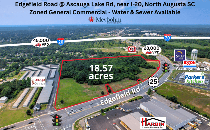 Pictures of Land property located at Edgefield Road, North Augusta, SC 29841 for sales - image #1