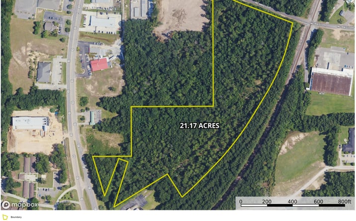 Pictures of Land, Business for Sale property located at 0 Broadway Drive, Hattiesburg, MS 39401 for sales - image #1
